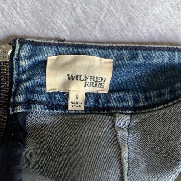 Denim Wilfred Pencil Skirt - Picture 3 of 3